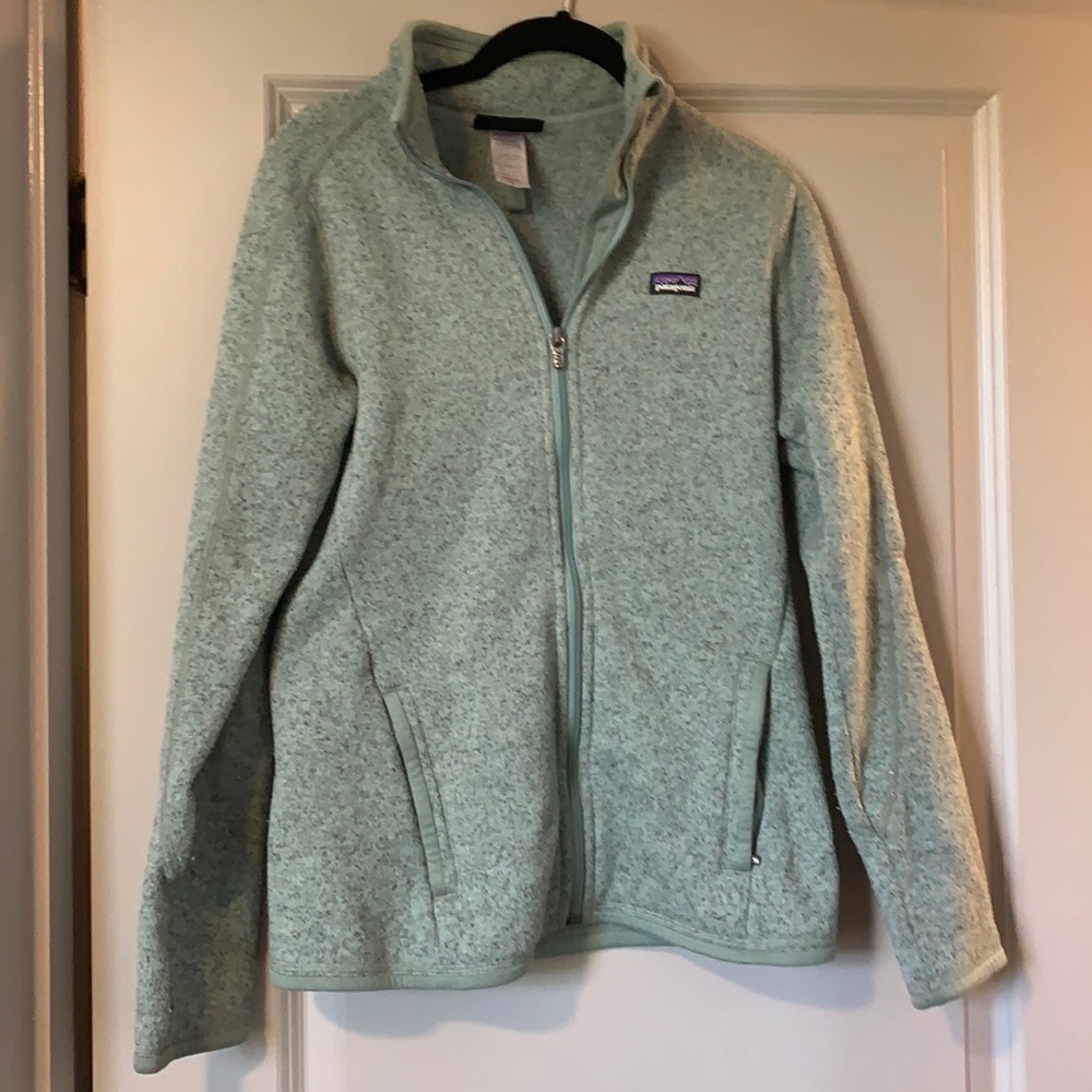Green full zip Patagonia Better Sweater